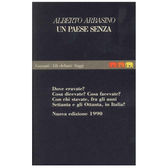 Un paese senza ( ed. 1990)- usato