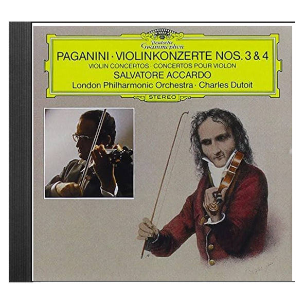 Paganini: Violin Concertos Nos.3 & 4: Accardo (cd ) - usato
